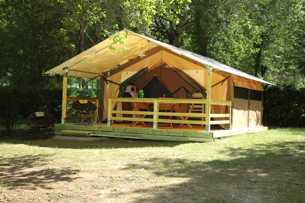 Tente lodge insolite Dordogne