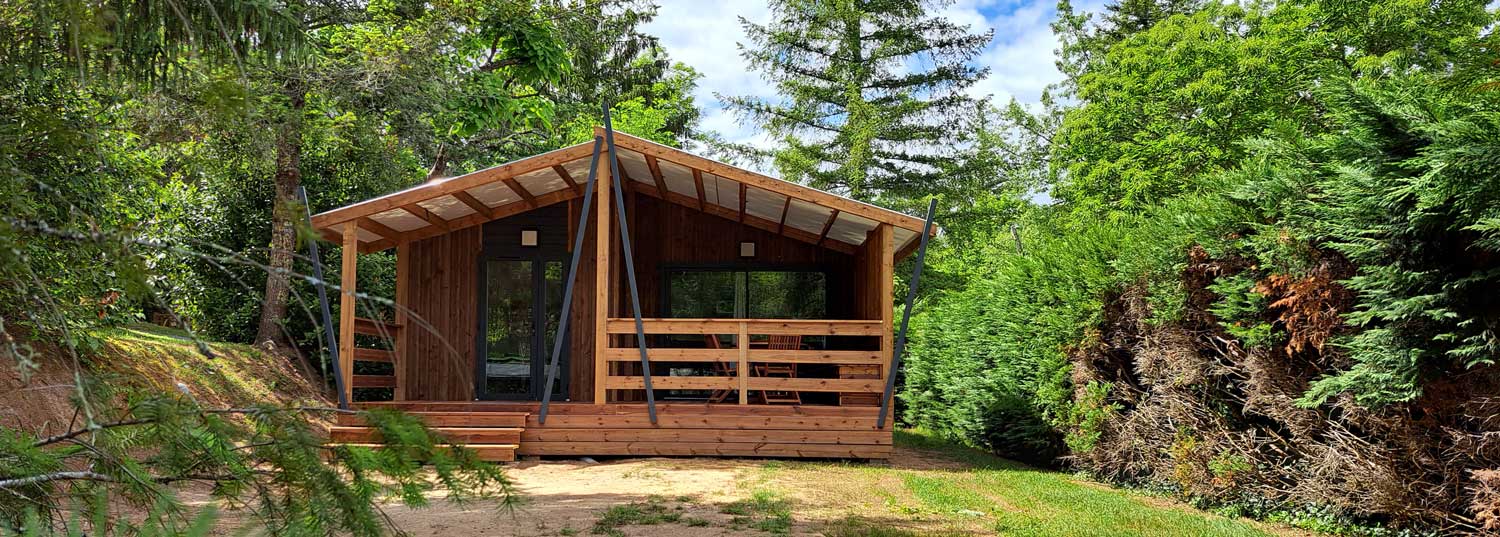 chalet nouveauté 2022 en Dordogne