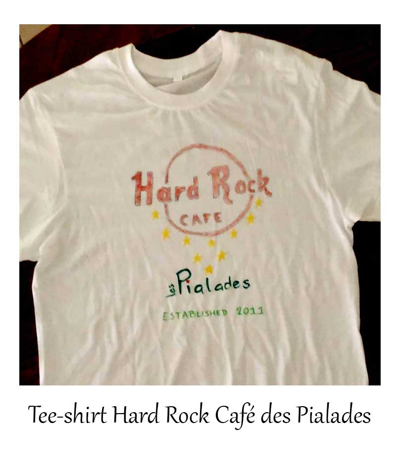 Tee-shirt hard rock café des Pialades